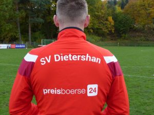 Rückseite der Präsentationsanzüge